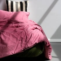 Housse de Couette HappyFriday BASIC Magenta 260 x 240 cm