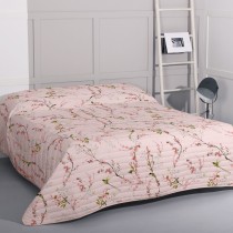 Steppdecke HappyFriday HF Chinoiserie Bunt Rosa 240 x 260 cm