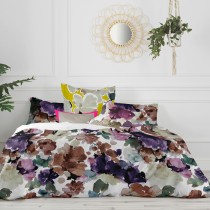 Housse de Couette HappyFriday Sunset garden Multicouleur 155 x 220 cm