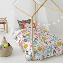 Parure de couette HappyFriday Moshi Moshi Woodland Multicouleur Lit 1 persone 2 Pièces