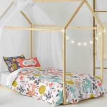 Parure de couette HappyFriday Moshi Moshi Woodland Multicouleur Lit 1 persone 2 Pièces