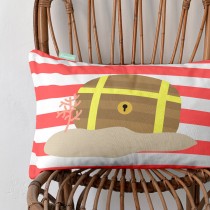 Housse de coussin HappyFriday Yellow Submarine Multicouleur 50 x 30 cm