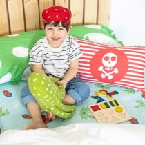 Housse de coussin HappyFriday Pirate Multicouleur 50 x 30 cm