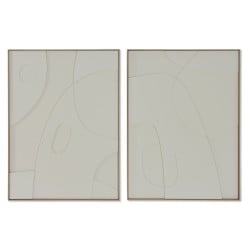 Painting Home ESPRIT Abstract Scandinavian 75 x 4 x 100 cm (2 Units)