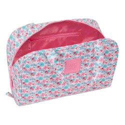 Nécessaire de Voyage Moos Flores Multicouleur 31 x 14 x 19 cm