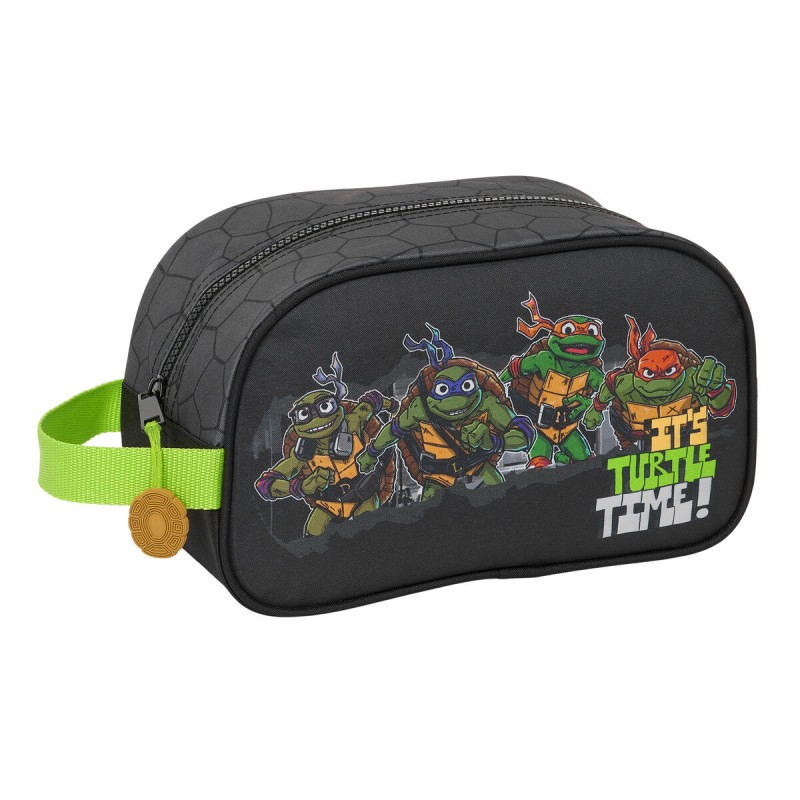 Reise-Toilettentasche Teenage Mutant Ninja Turtles Schwarz Grau 26 x 15 x 12 cm