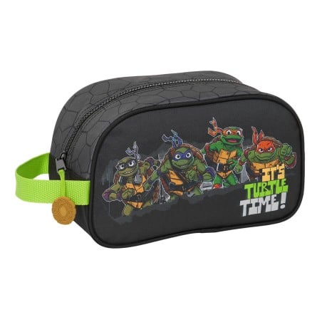 Nécessaire de Voyage Teenage Mutant Ninja Turtles Noir Gris 26 x 15 x 12 cm