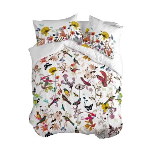 Housse de Couette HappyFriday Birds of paradise Multicouleur 260 x 240 cm