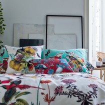 Housse de Couette HappyFriday Birds of paradise Multicouleur 260 x 240 cm