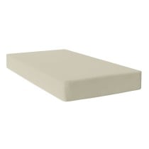 Fitted bottom sheet HappyFriday Beige 140 x 200 x 32 cm