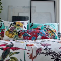 Cushion cover HappyFriday Multicolour 60 x 60 cm Birds