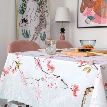 Nappe HappyFriday Chinoiserie Multicouleur 150 x 150 cm