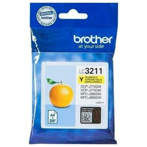 Cartouche d'Encre Compatible Brother LC-3211Y Jaune