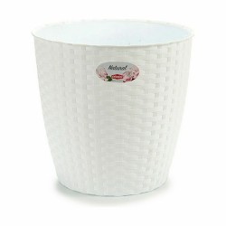 Planter Stefanplast White Plastic 29 x 27 x 29 cm (6 Units)