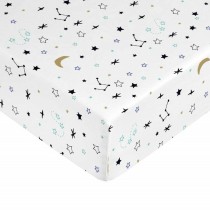 Drap housse Kids&Cotton Dayton Multicouleur Lit 1 persone