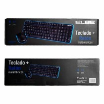 Clavier et souris sans fil ELBE PTR101 Noir