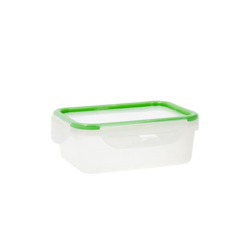 Lunchbox Quid Greenery 1 L Durchsichtig Kunststoff 13 x 18 x 6,8 cm - 1 L (4 Stück) (Pack 4x)