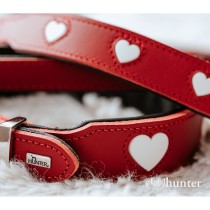 Dog collar Hunter Love Red XS 24-28 cm