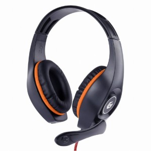 Casques avec Microphone GEMBIRD GHS-05-O Orange Noir/Orange