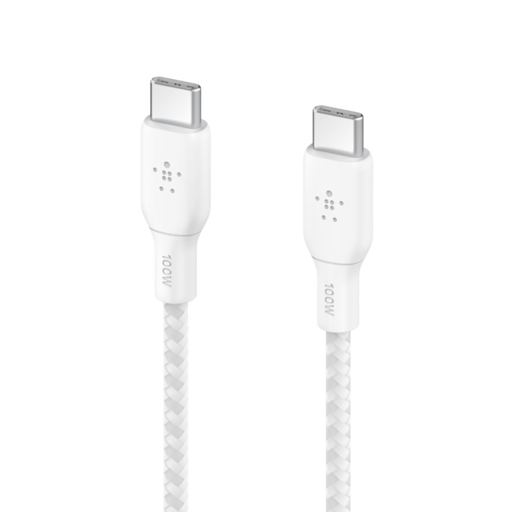 Câble USB Belkin CAB014BT2MWH Blanc 2 m