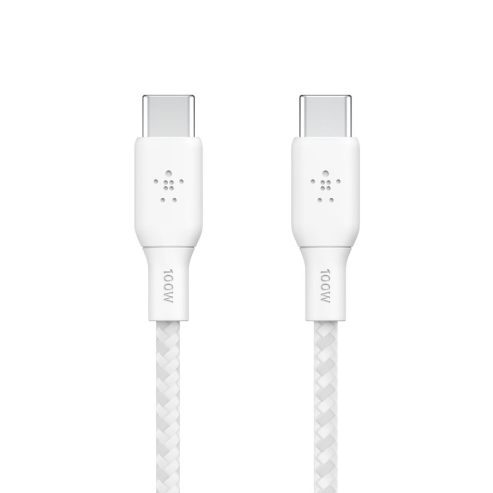 Câble USB Belkin CAB014BT2MWH Blanc 2 m