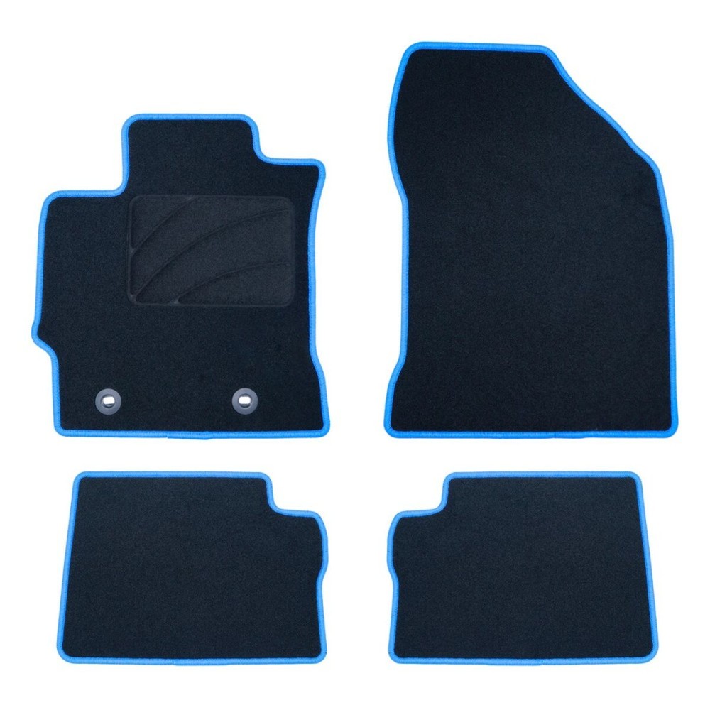 Car Floor Mat Set OCC Motorsport OCCTY0002BL Blue 5 Pieces