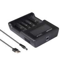 Battery charger Xtar VC4 Batteries x 4