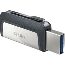 Clé USB SanDisk SDDDC2-064G-I35 Noir Argenté 64 GB (1 Unité)