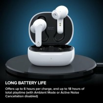 Headphones with Microphone Creative Technology Zen Air White