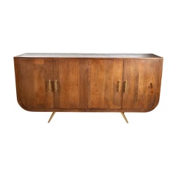 Anrichte Romimex Braun Mango-Holz 41 x 75 x 151 cm