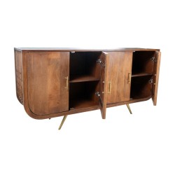 Anrichte Romimex Braun Mango-Holz 41 x 75 x 151 cm