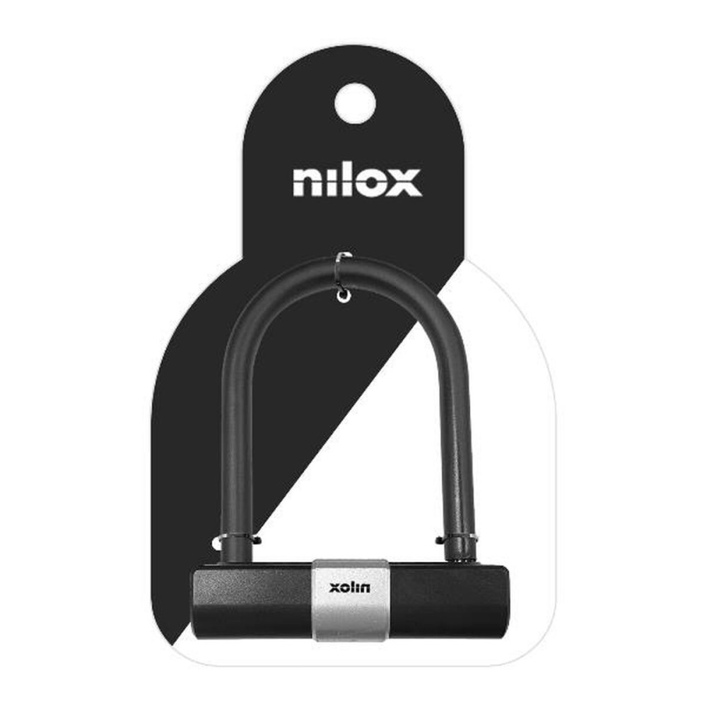 Key padlock Nilox NXPLSHAPELOCK Black