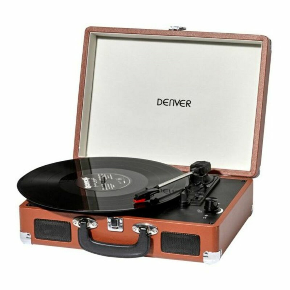 Record Player Denver Electronics VPL-120BROWN USB