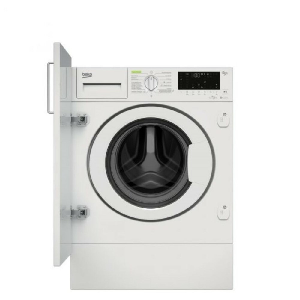 Washer - Dryer BEKO HITV8734B0BTR  1400 rpm 8kg / 5kg 60 cm White