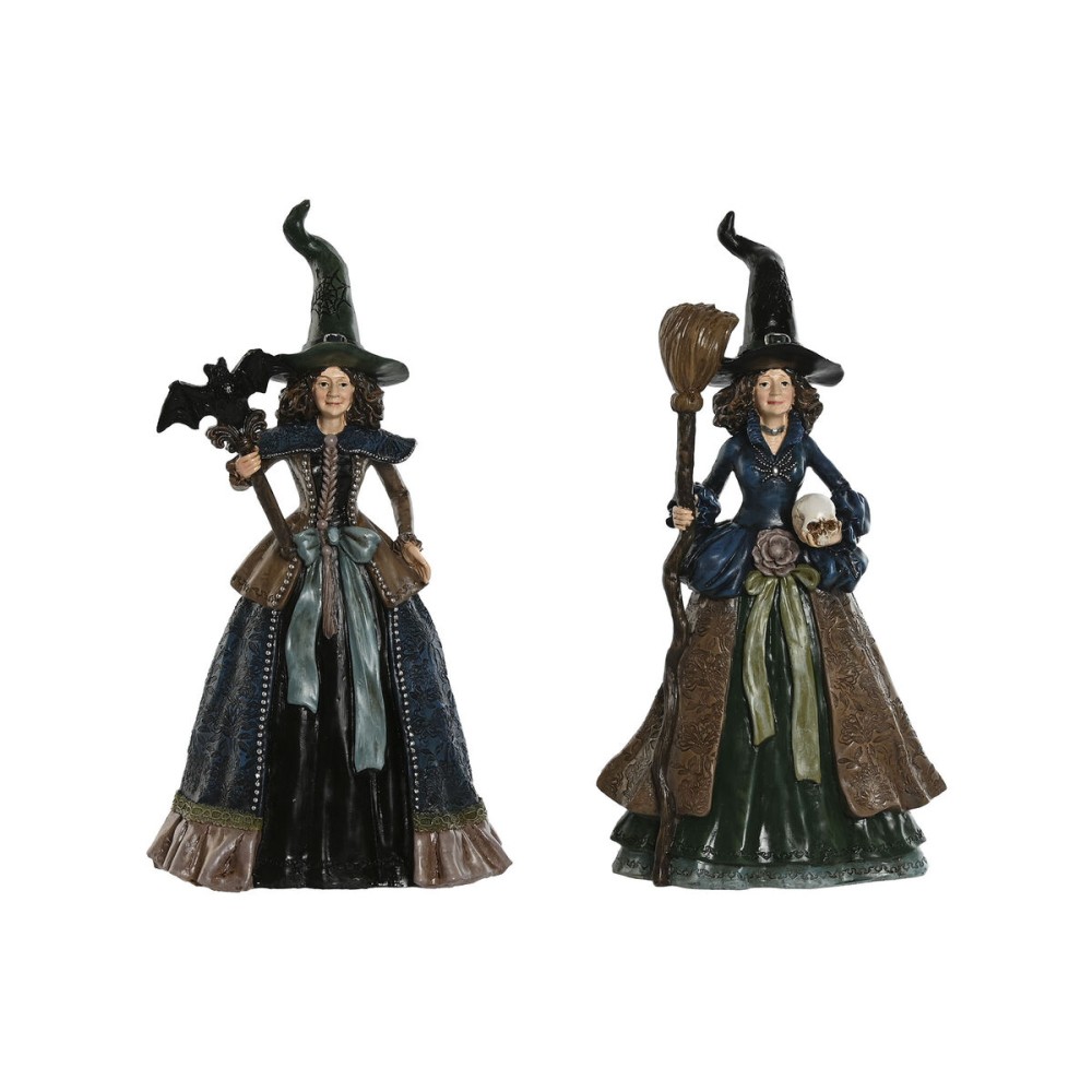 Figurine Décorative Home ESPRIT Multicouleur 18 x 10 x 34 cm (2 Unités)