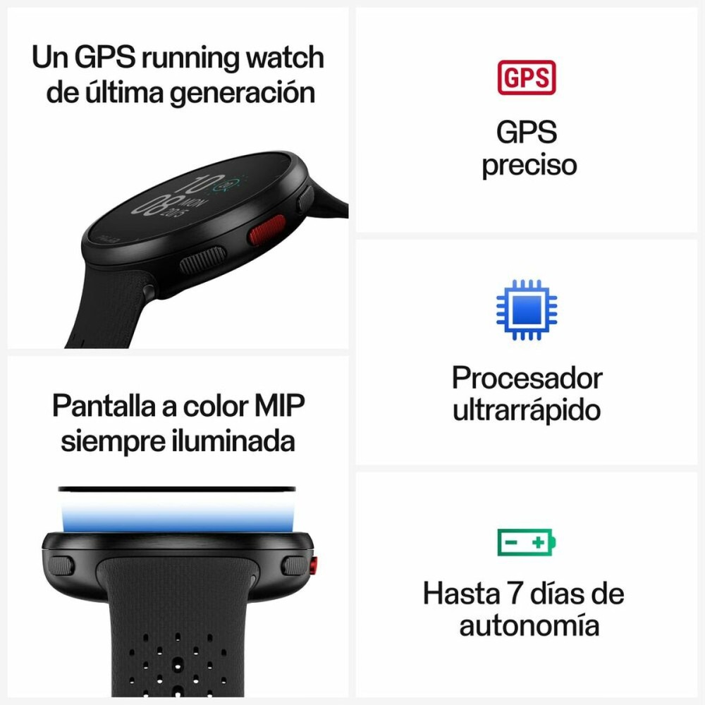 Smartwatch Polar Schwarz 1,2"