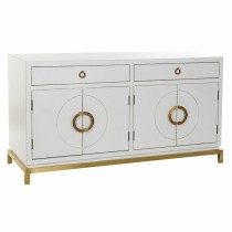 Anrichte DKD Home Decor Kamakura Weiß Gold Metall Pappel 150 x 50 x 80 cm (150 x 50 x 80 cm)