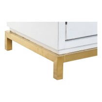 Anrichte DKD Home Decor Kamakura Weiß Gold Metall Pappel 150 x 50 x 80 cm (150 x 50 x 80 cm)