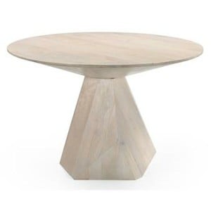 Table de Salle à Manger Home ESPRIT Bois de manguier 120 x 120 x 77 cm