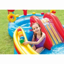 Inflatable Paddling Pool for Children Intex   Playground Rainbow 297 x 135 x 193 cm 381 L