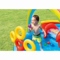 Pataugeoire gonflable pour enfants Intex   Parc de jeux Arc-en-ciel 297 x 135 x 193 cm 381 L