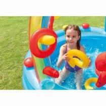 Inflatable Paddling Pool for Children Intex   Playground Rainbow 297 x 135 x 193 cm 381 L