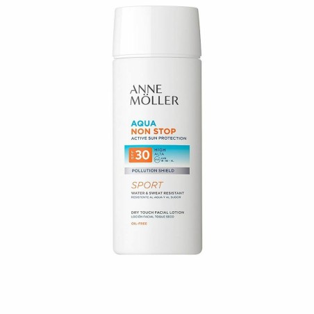 Protecteur Solaire Anne Möller Aqua Non Stop Sport SPF 30 (75 ml)