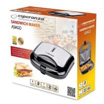 Sandwich Maker Esperanza EKT011 Black 1000 W