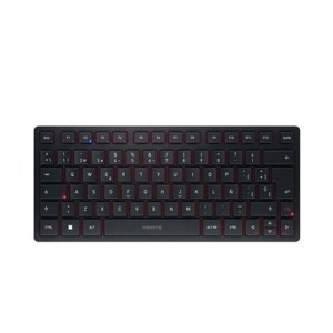 Clavier Cherry KW 9200 MINI Espagnol Qwerty Noir