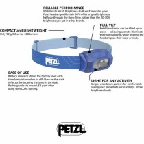 LED Head Torch Petzl E060AA01 Blue 300 Lm (1 Unit)