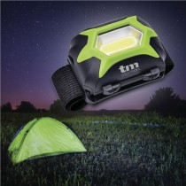 LED Head Torch TM Electron Green 3W