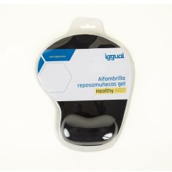 Non-slip Mat iggual Healthy ARG1 IGG318935 Black Gel