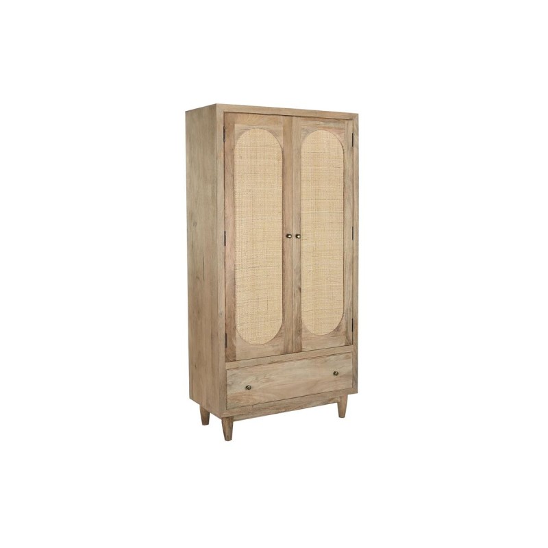 Schrank DKD Home Decor Braun natürlich Mango-Holz 90 x 40 x 180 cm