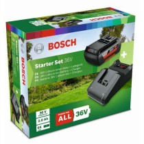 Ladegerät und wiederaufladbarer Batteriesatz BOSCH Starter Set Litio Ion 2 Ah 36 V